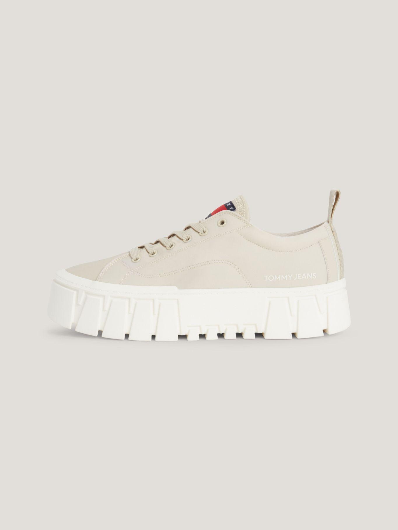 Zapatillas Con Suela Dentada Beige Tommy Hilfiger-4