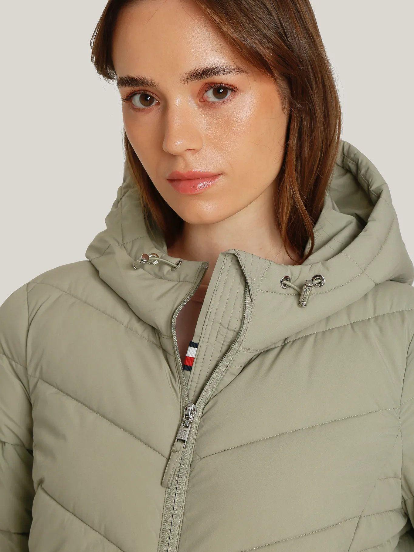 Parka Ligera Acolchada Gris Tommy Hilfiger-3