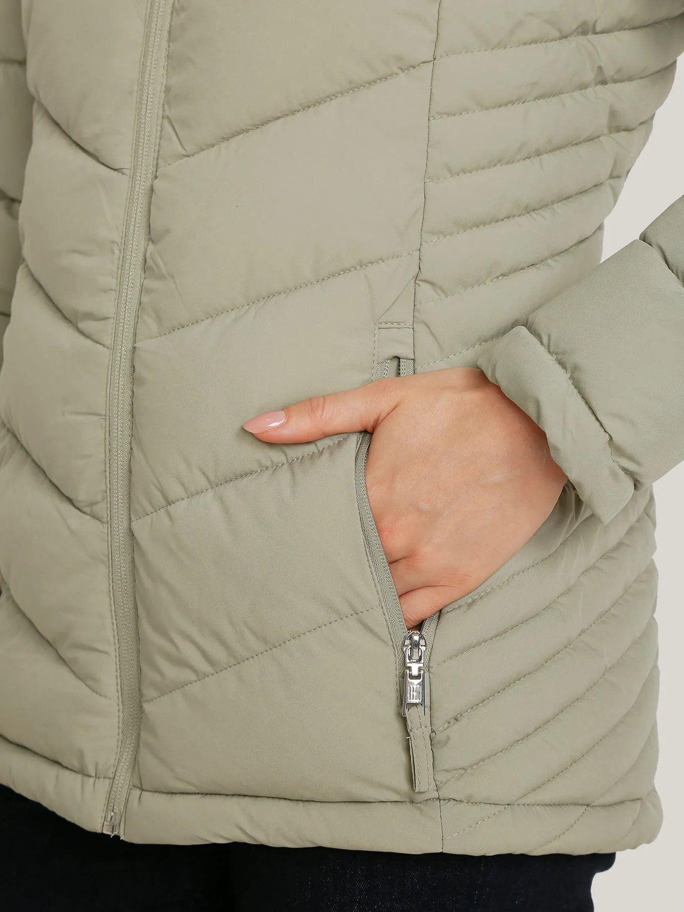 Parka Ligera Acolchada Gris Tommy Hilfiger-4