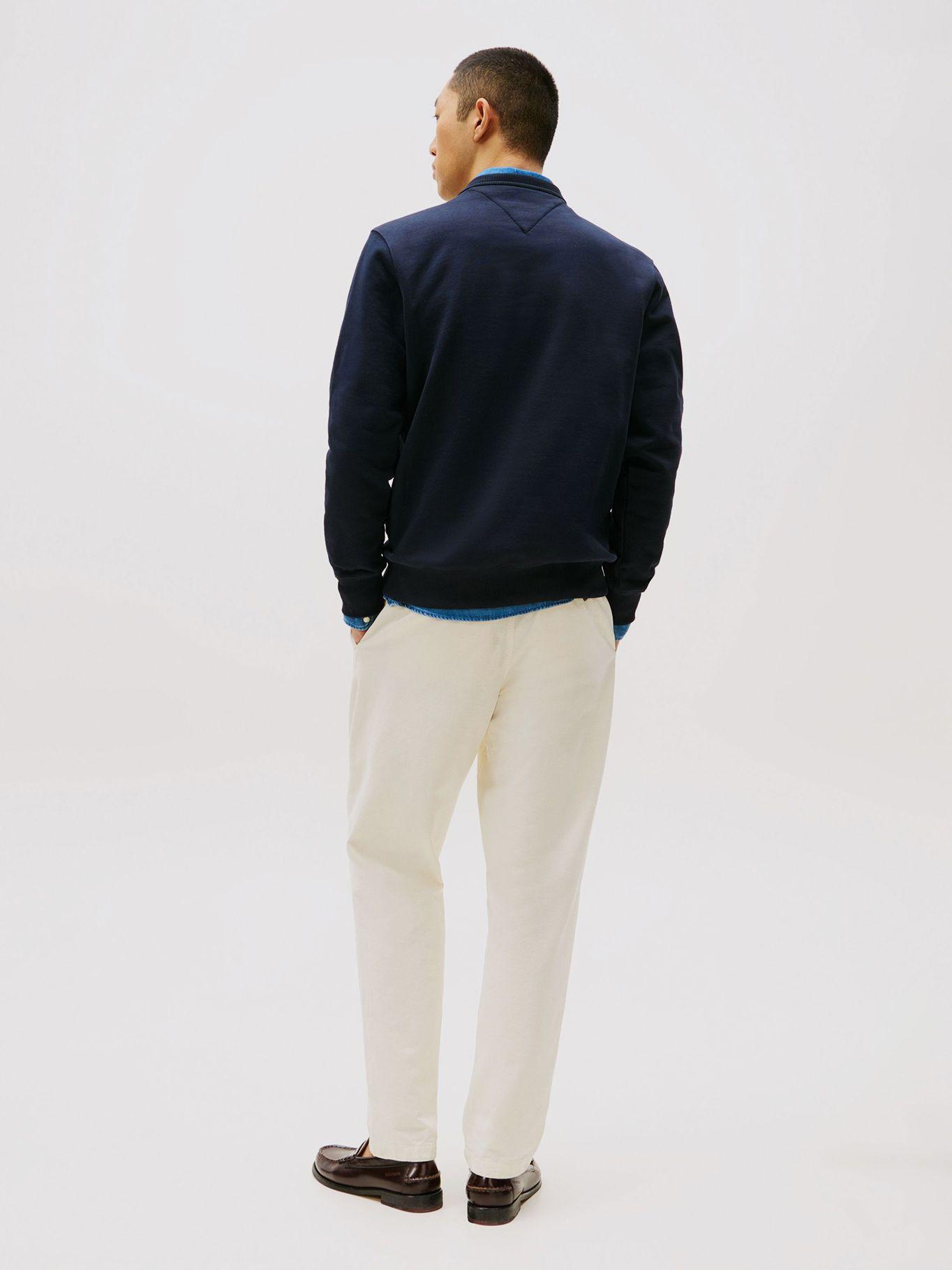 Polerón Color Crest Logo Azul Tommy Hilfiger-2