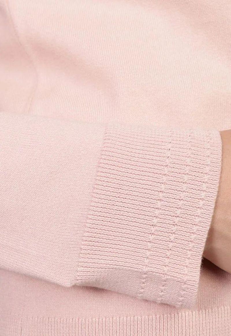 Sweater Solid V-Neck Rosado TQN Tommy Hilfiger-3