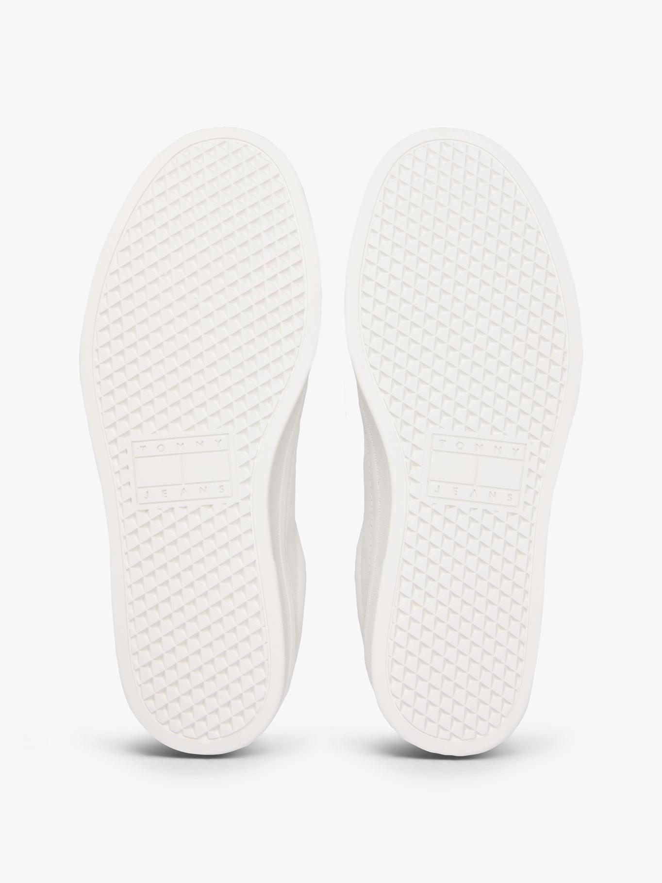 Zapatillas De Cuero Con Logo-4