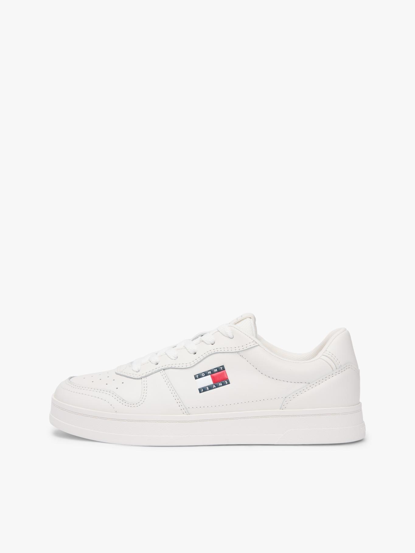 Zapatillas De Cuero Con Logo-6