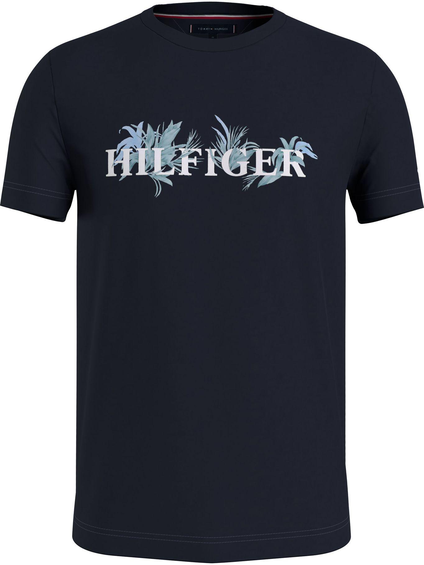 Polera Con Diseño Botánico Azul Tommy Hilfiger-0