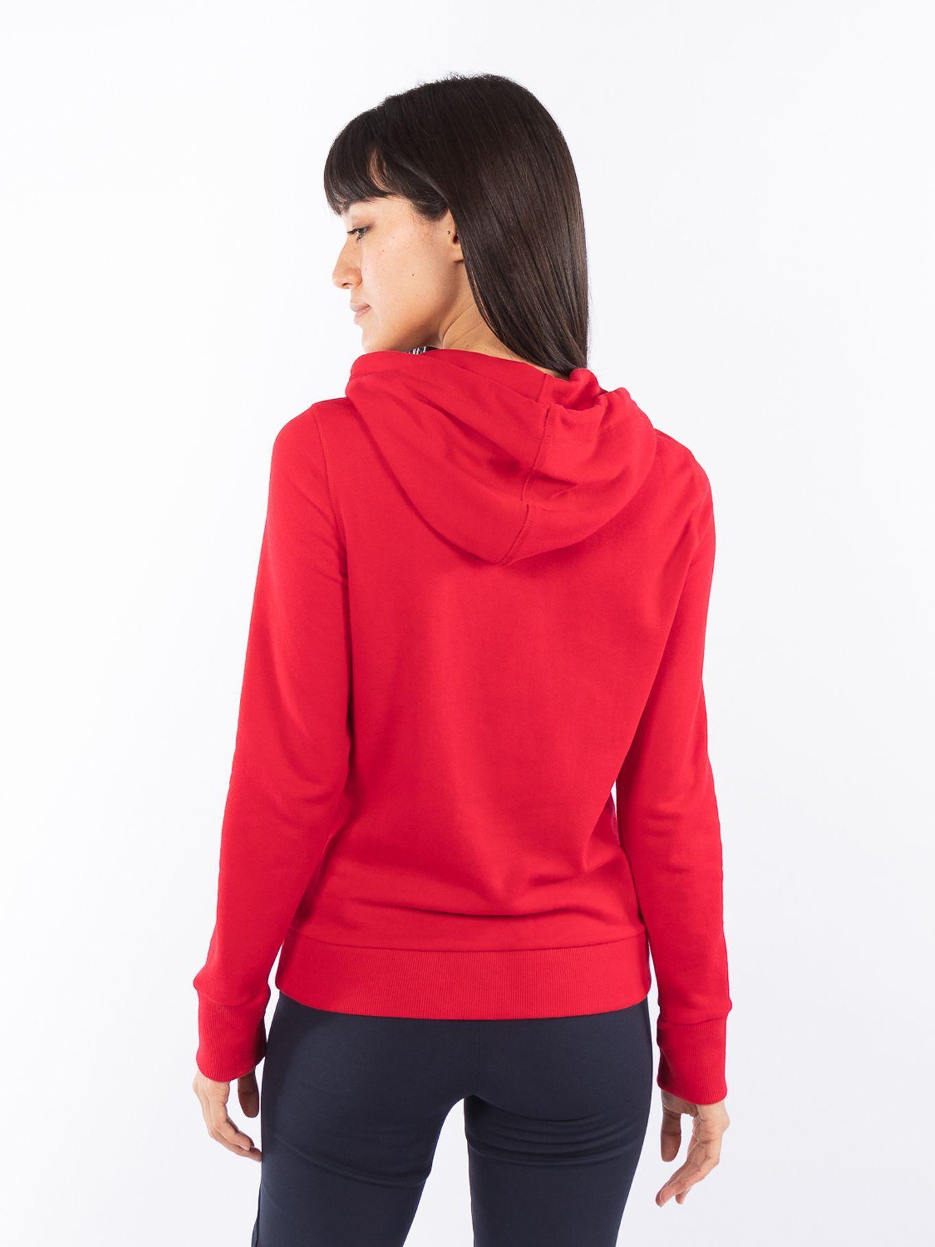 Polerón Hoodie Logo Essential Rojo Tommy Hilfiger-1