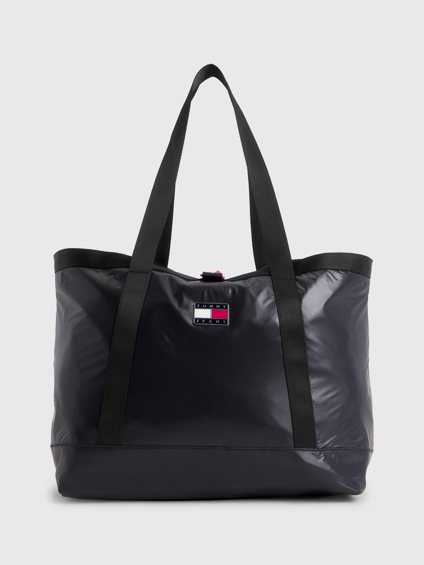 Tote Black Ink Con Logo Negro Tommy Hilfiger-0
