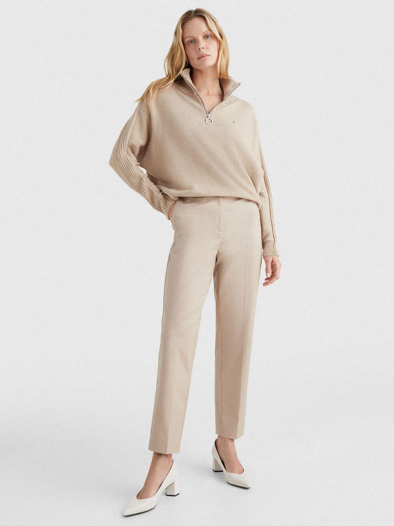 Pantalón Ankle Hailey Slim Fit Beige Tommy Hilfiger-3