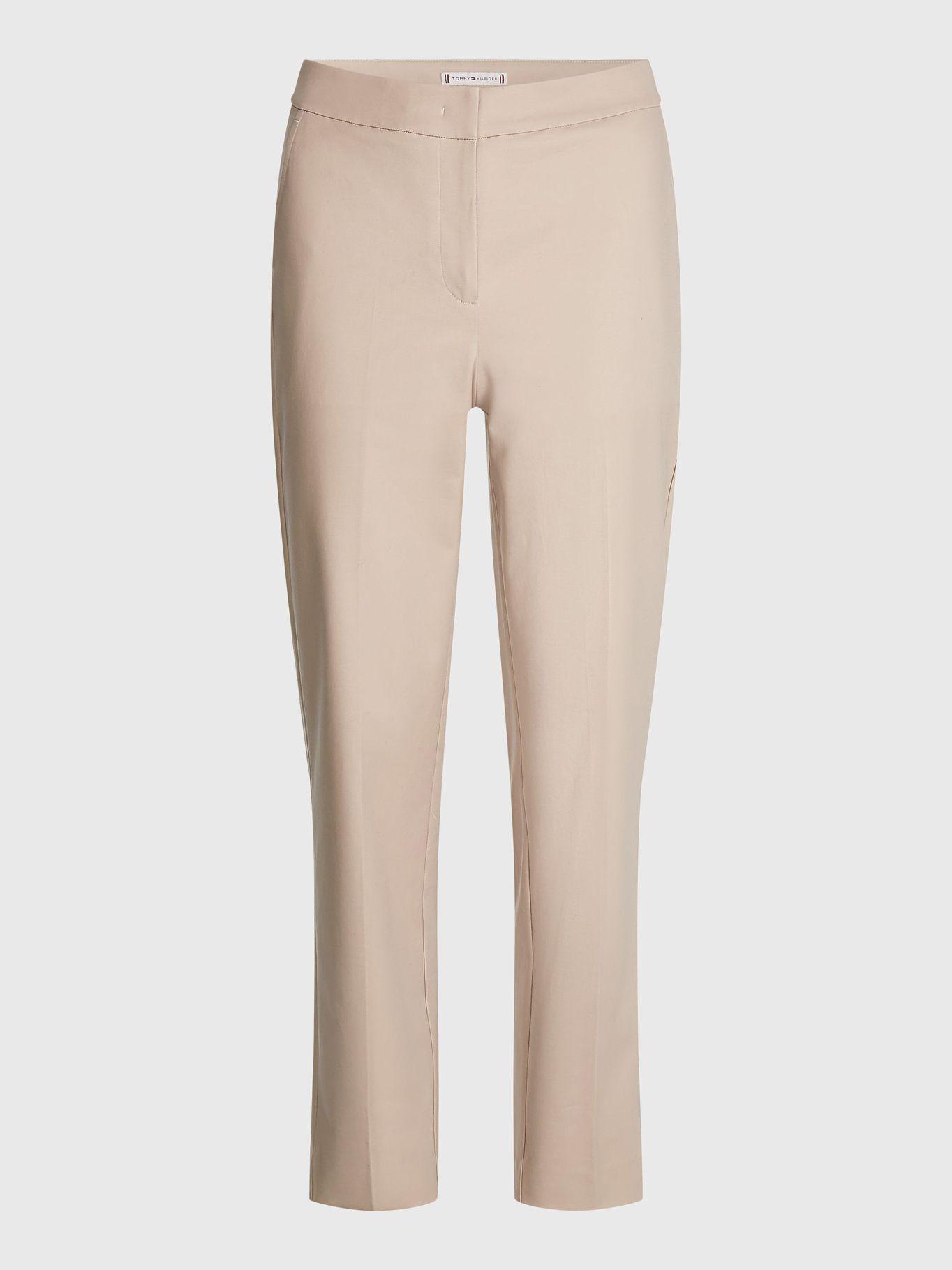 Pantalón Ankle Hailey Slim Fit Beige Tommy Hilfiger-4