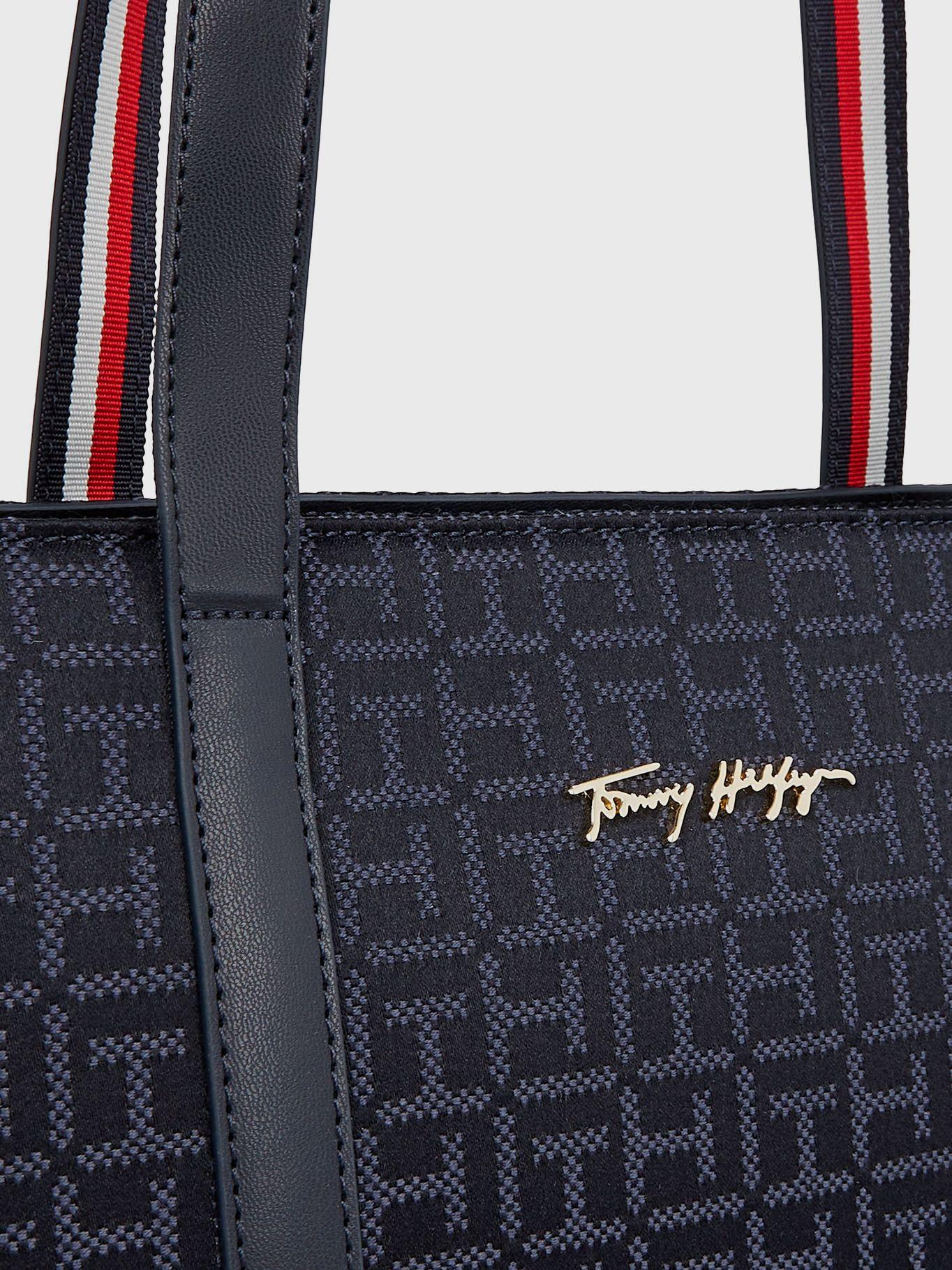 Tote Im Latam Jacquard Azul Tommy Hilfiger-2
