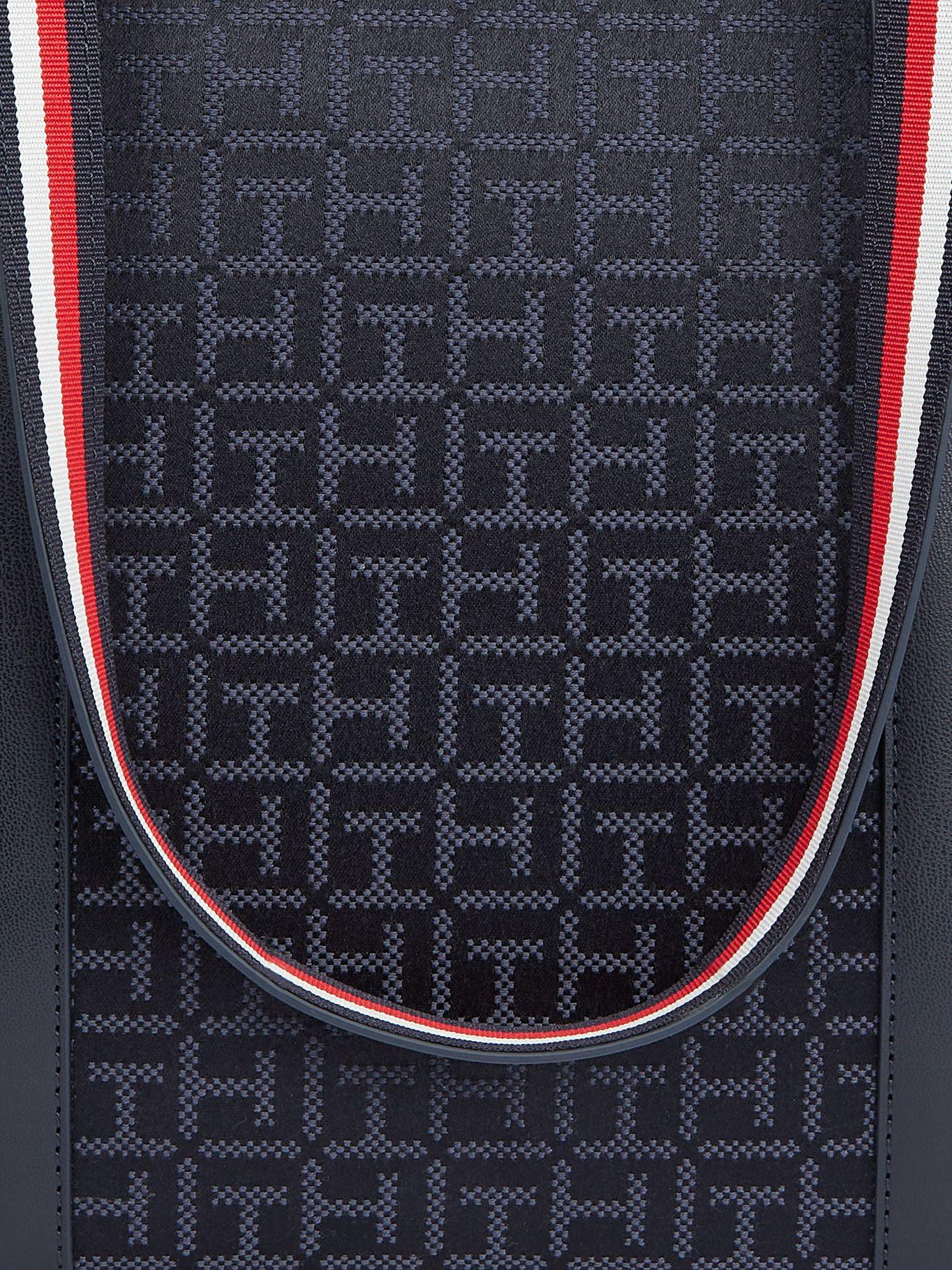 Tote Im Latam Jacquard Azul Tommy Hilfiger-4