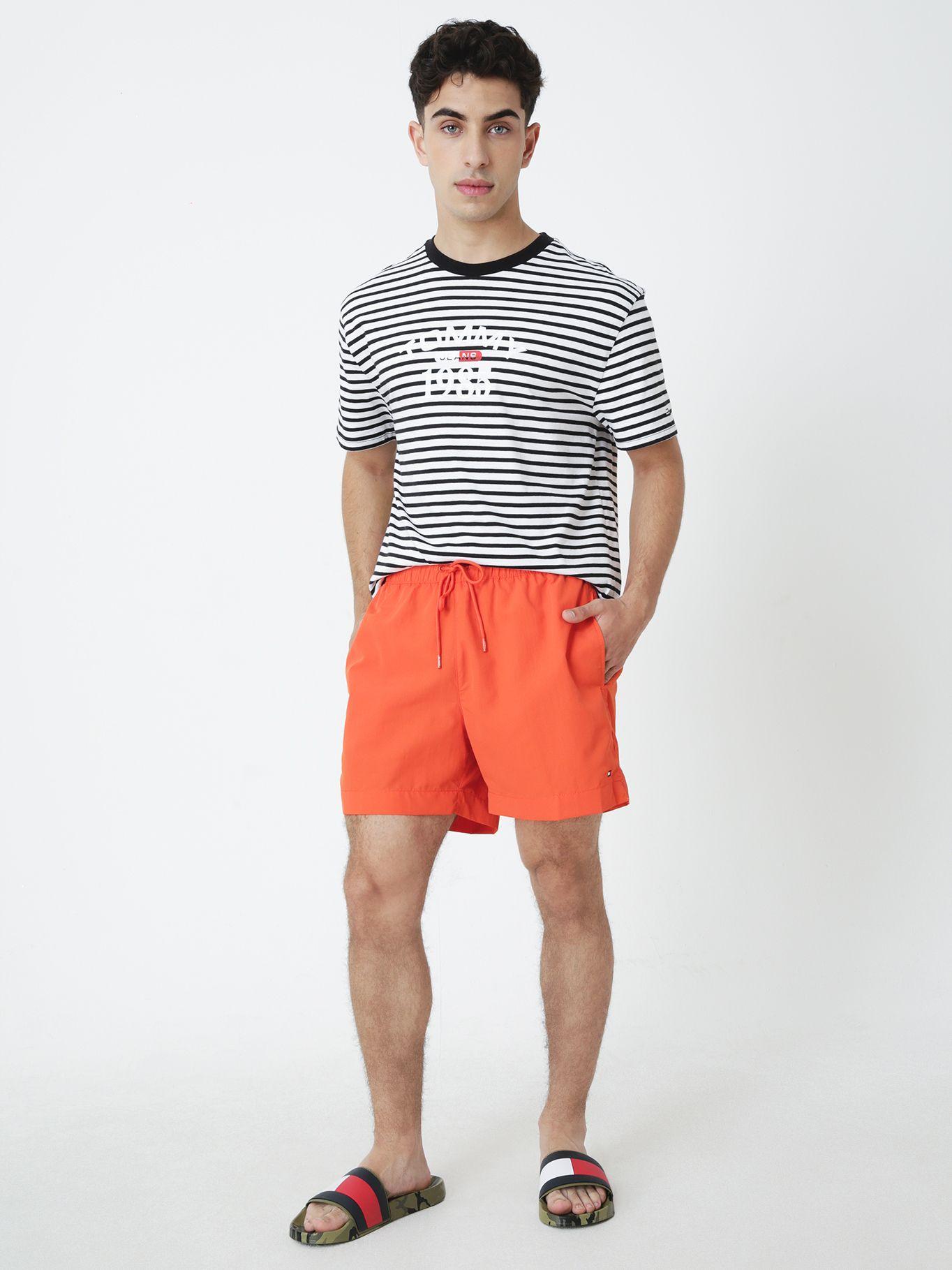 Traje De Baño Essential Solid Naranjo Tommy Hilfiger-2