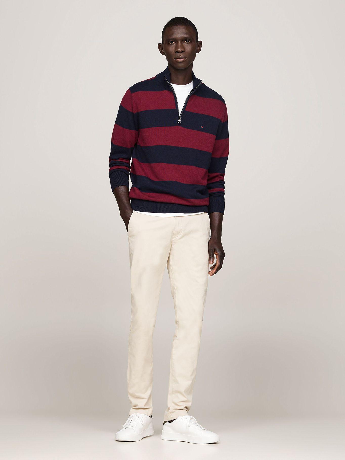 Pantalón Chino Bleecker Beige Tommy Hilfiger-0