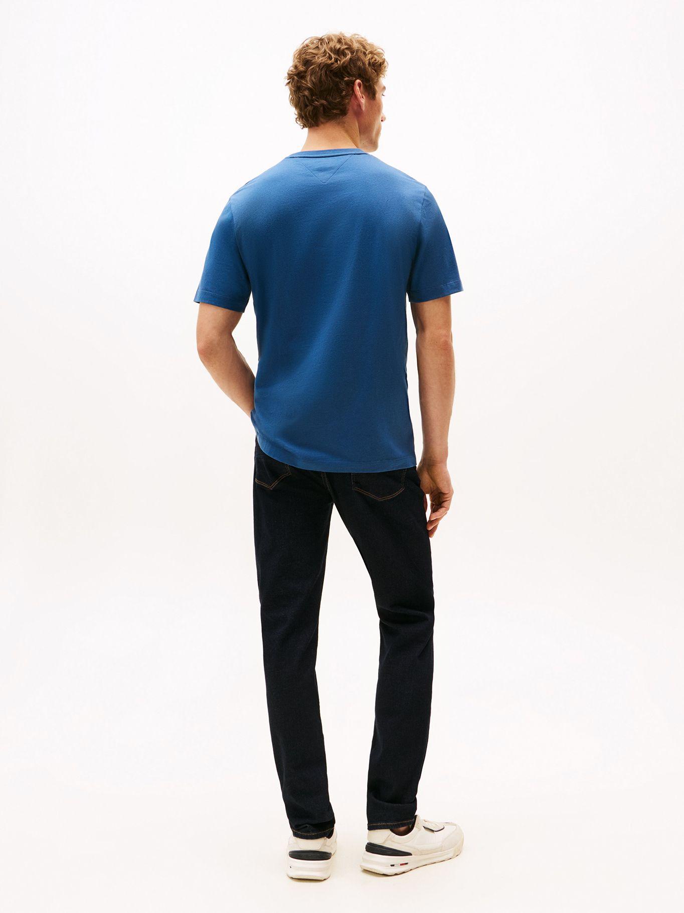 Polera Essential C Regular  Azul DBZ Tommy Hilfiger-2