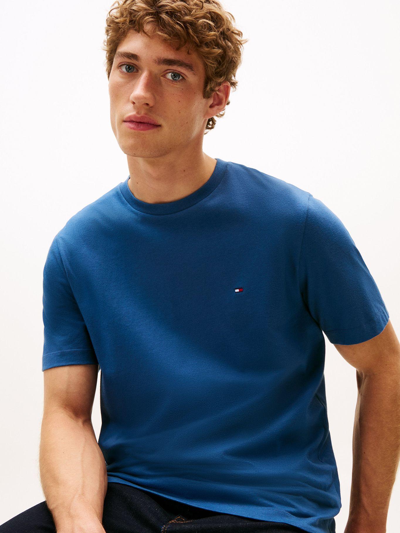 Polera Essential C Regular  Azul DBZ Tommy Hilfiger-3