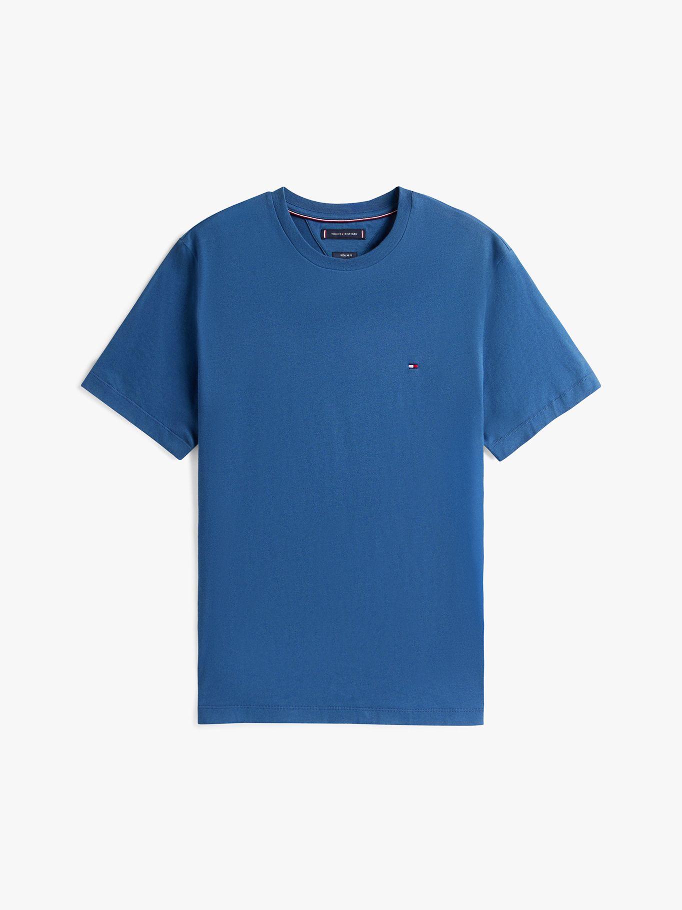 Polera Essential C Regular  Azul DBZ Tommy Hilfiger-4