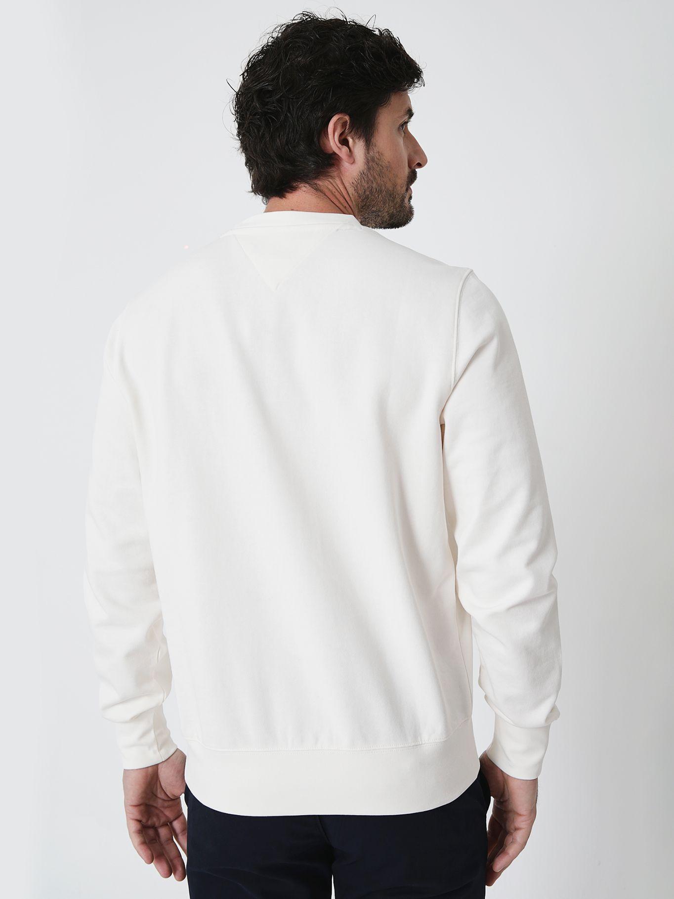 Polerón Monotype Roundall Logo Blanco Tommy Hilfiger-1