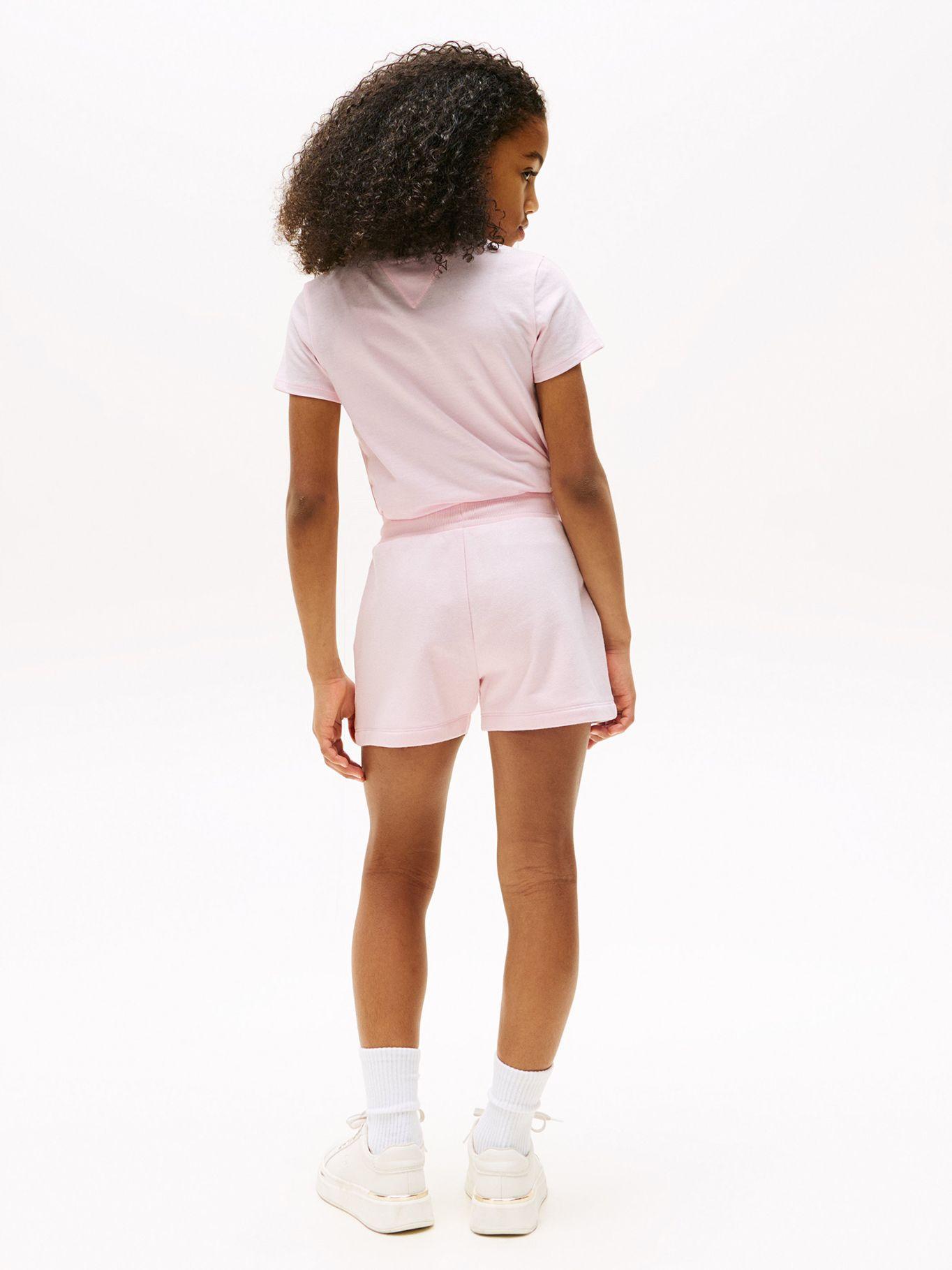Short Con Logo Script Rosado Tommy Hilfiger-2
