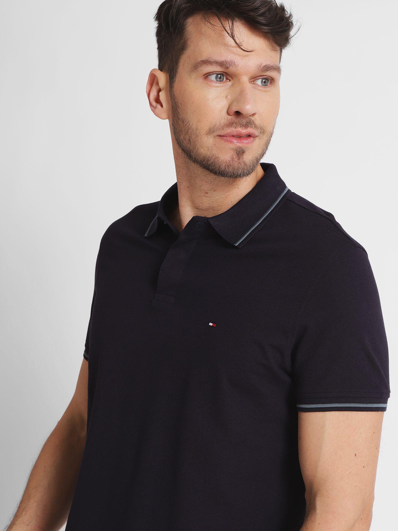 Polo Athletic Prepy Regular Fit Azul Tommy Hilfiger-3