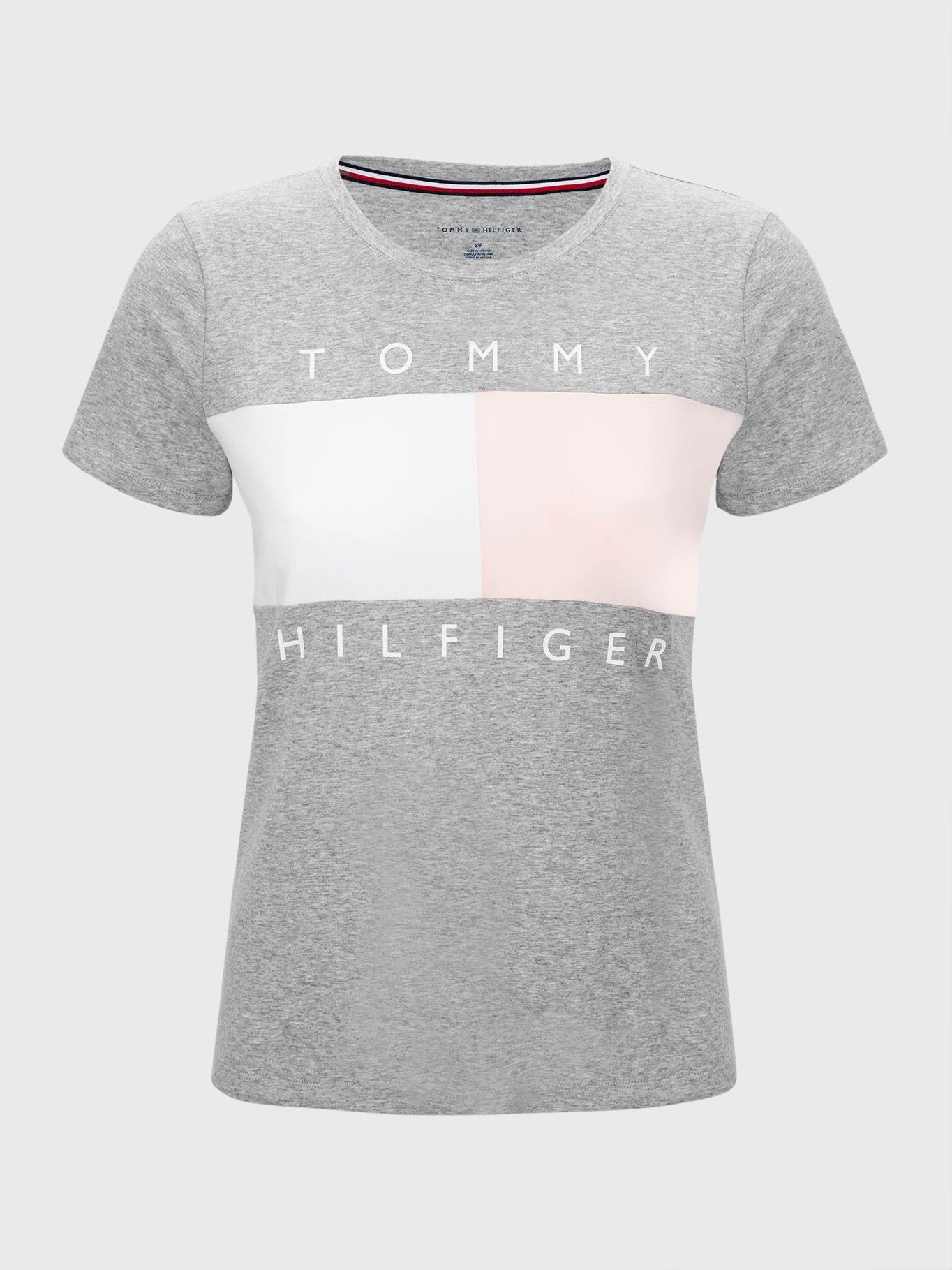 Polera Logo Flag Tommy Hilfiger MYO2-0