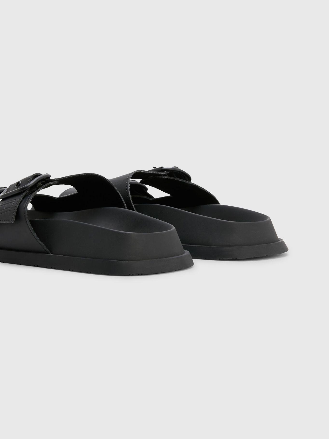 Sandalias Fancy Con Logo Negro Tommy Hilfiger-5
