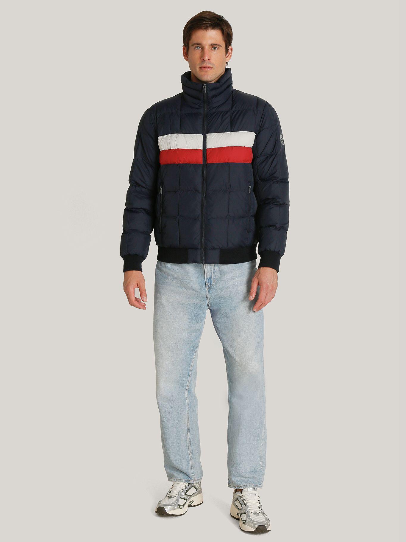 Parka Quilted Ligera Azul Tommy Hilfiger-1