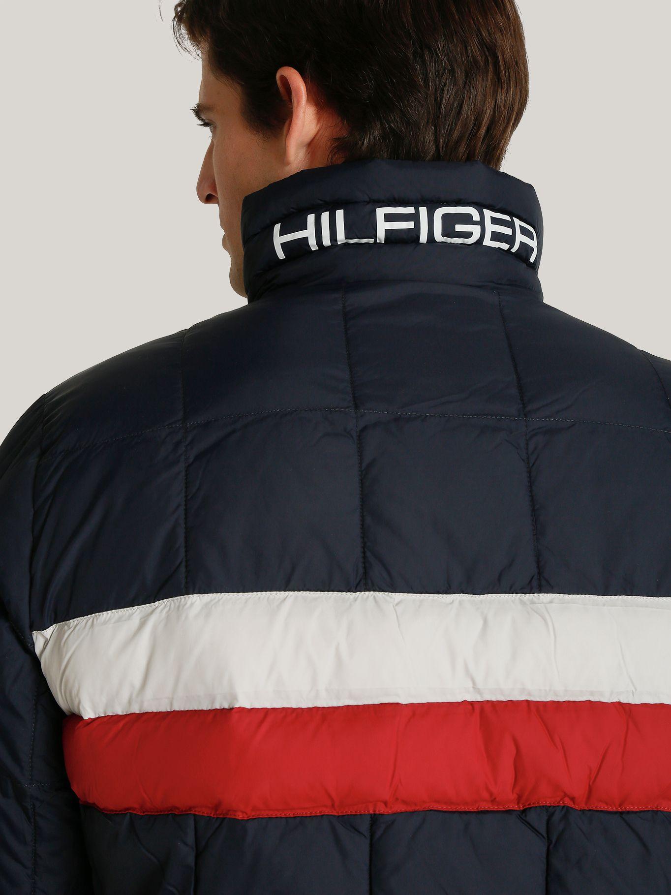 Parka Quilted Ligera Azul Tommy Hilfiger-3