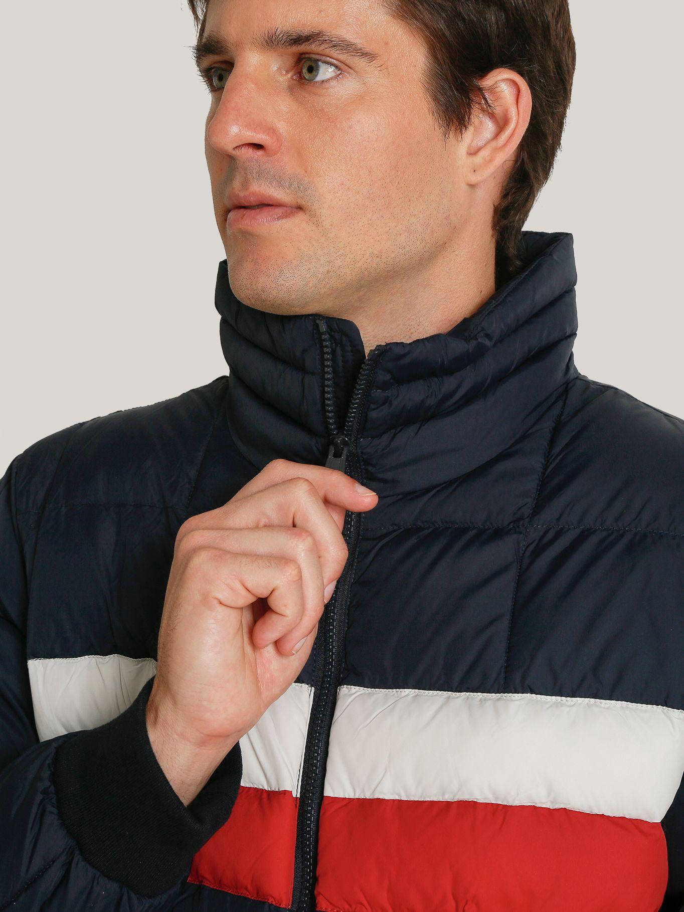 Parka Quilted Ligera Azul Tommy Hilfiger-4