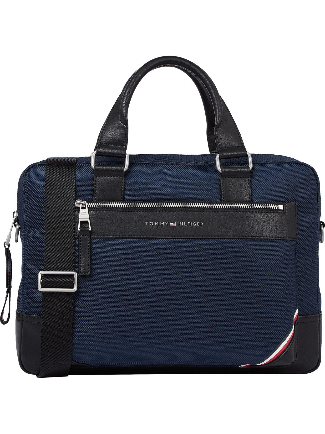 Bolso Computador 1985 Azul Tommy Hilfiger JN2-0