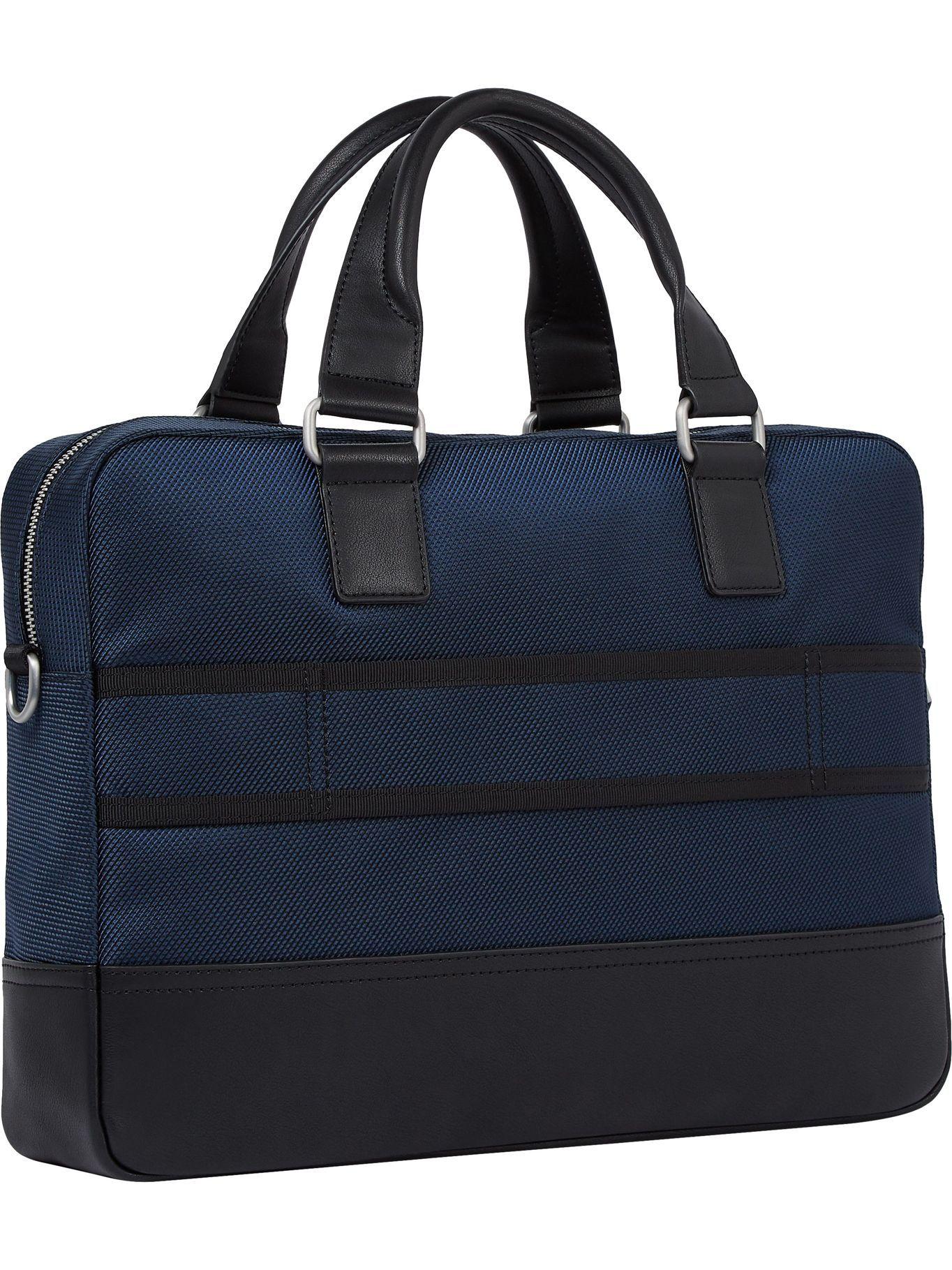 Bolso Computador 1985 Azul Tommy Hilfiger JN2-1
