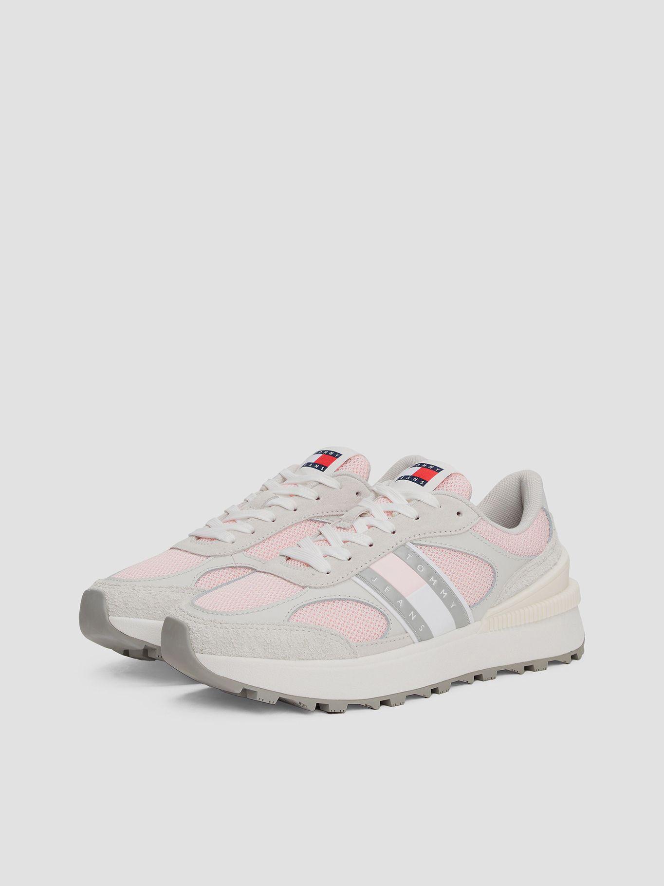 Zapatillas Deportivas Robustas Ante Rosado Tommy Jeans-0