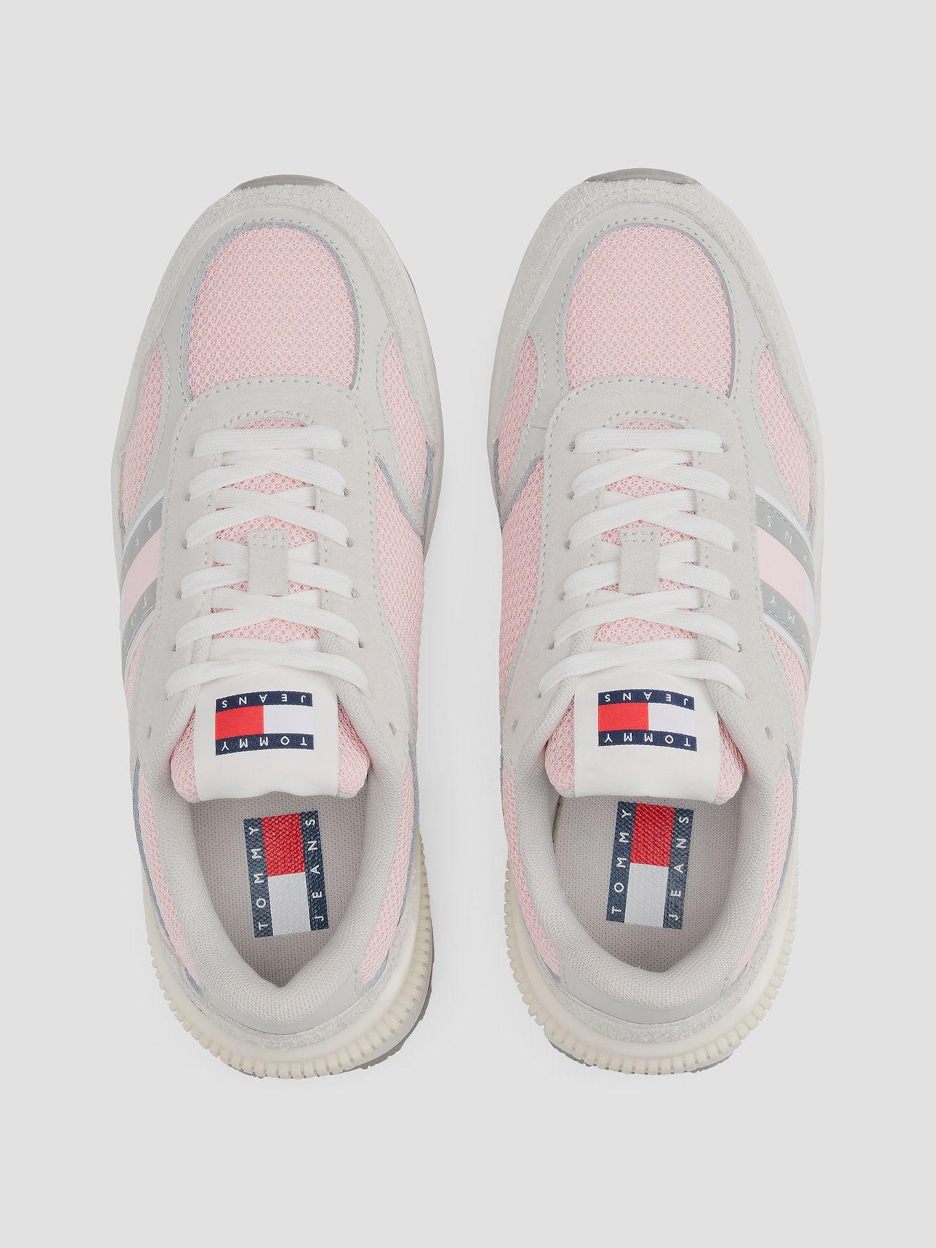 Zapatillas Deportivas Robustas Ante Rosado Tommy Jeans-2
