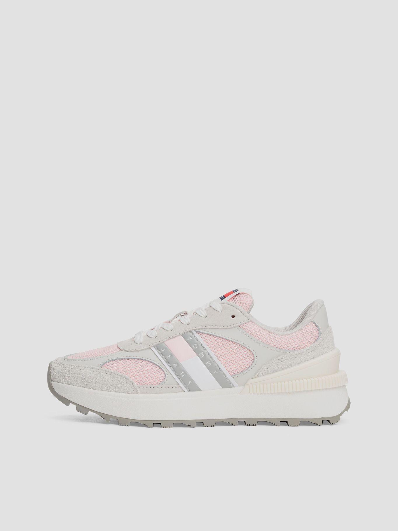 Zapatillas Deportivas Robustas Ante Rosado Tommy Jeans-5