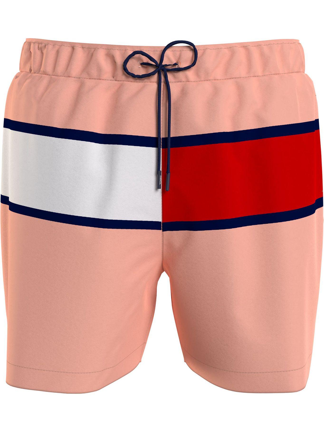Traje De Baño Flag Print  Rosado Tommy Hilfiger-0