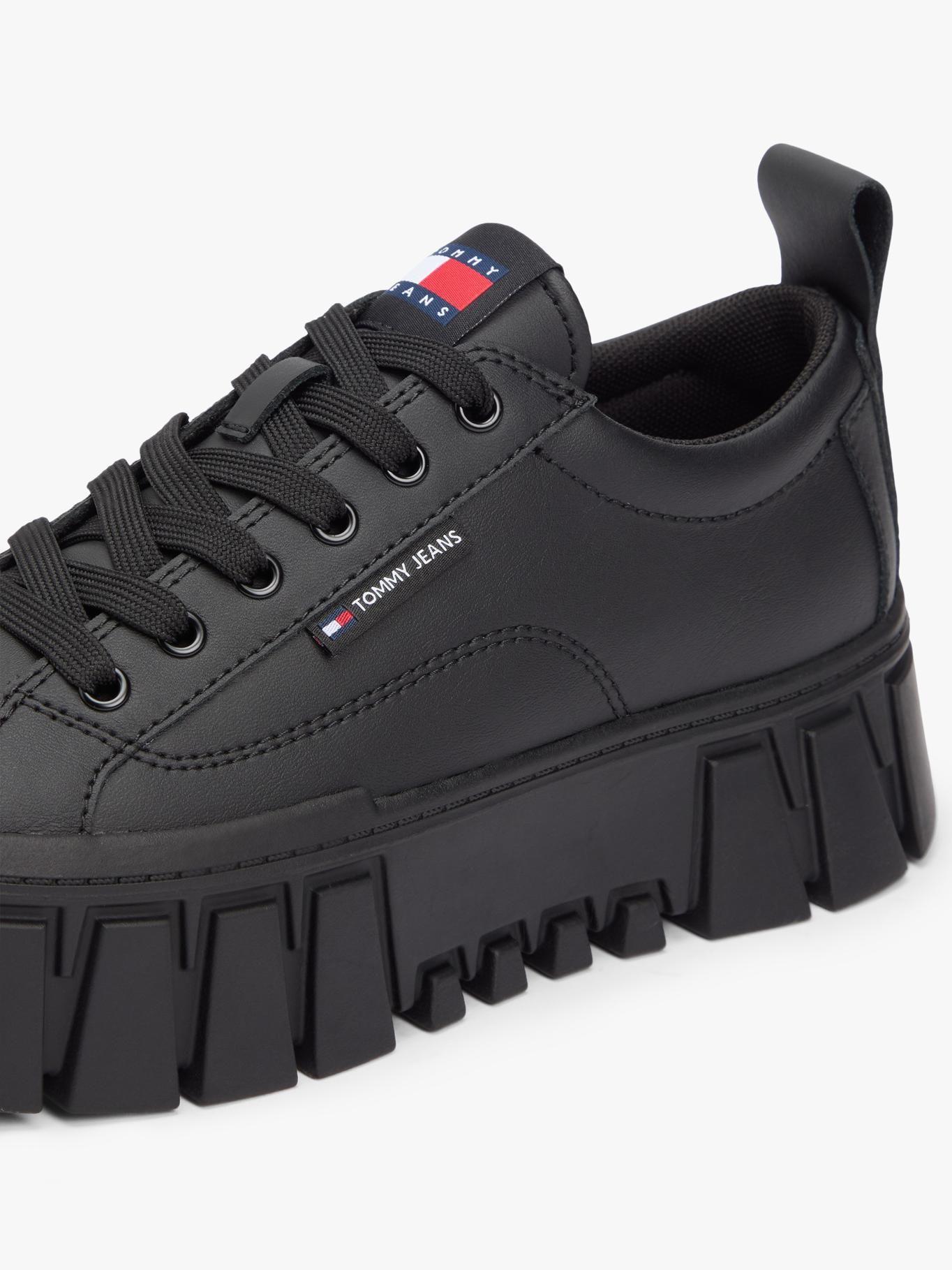 Zapatillas Vulcanizadas De Cuero-7