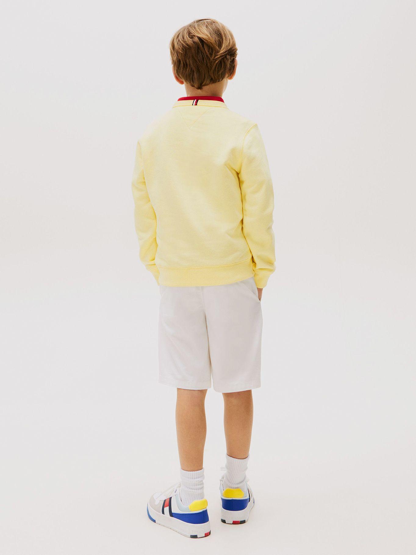 Polerón Con Logo Amarillo Tommy Hilfiger-2