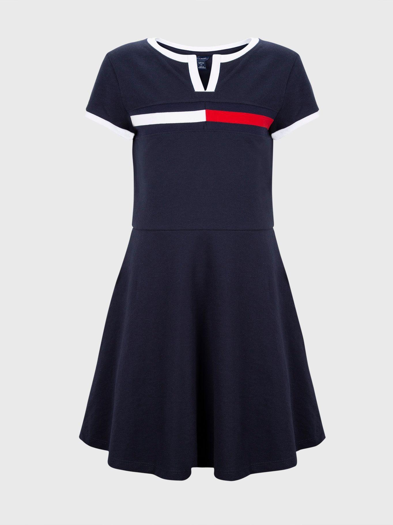 Vestido Classics Flag Logo Azul Tommy Hilfiger-0