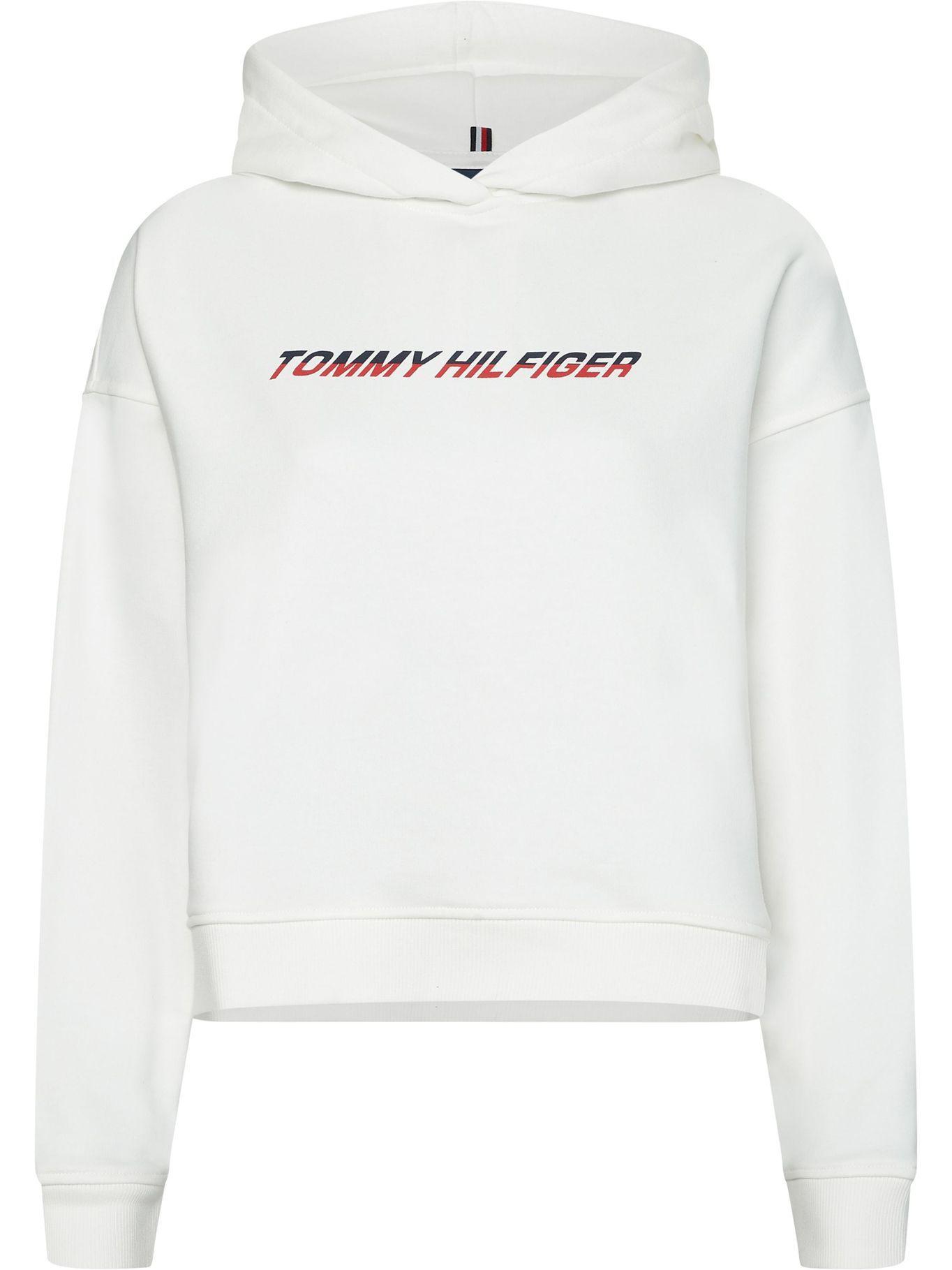 Polerón Hoodie Sport Crema Tommy Hilfiger MY2-0