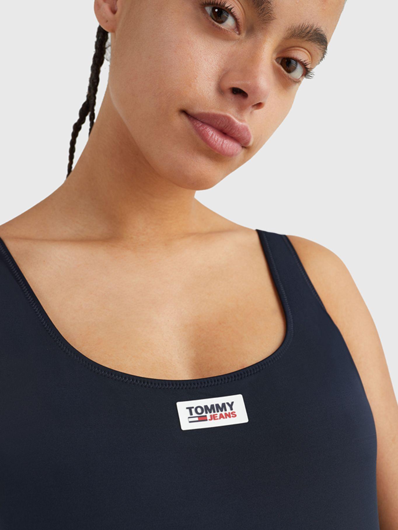 Traje De Baño Con Escote Redondo Azul Tommy Hilfiger-2