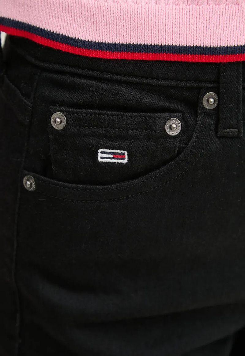 Jeans Sylvia Flare Fit Con Logo Gris Tommy Jeans-3