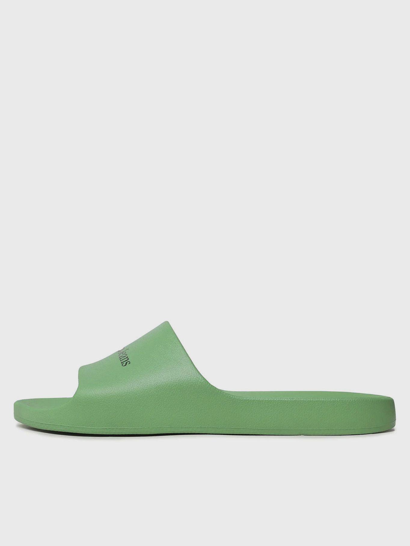 Sandalias Basic Con Logo Verde Tommy Hilfiger-5