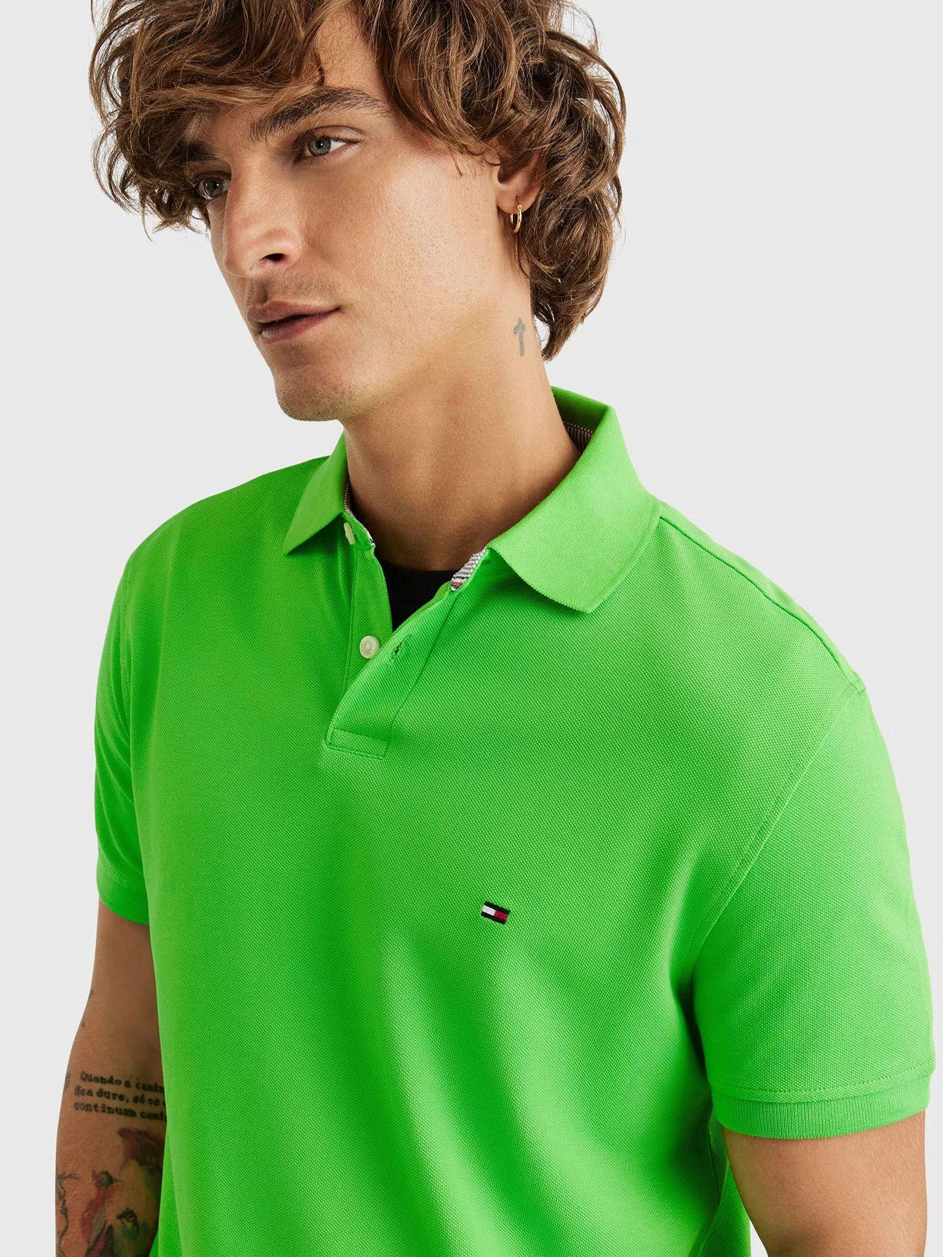 Polo Im 1985 Regular LWY Verde Tommy Hilfiger-3