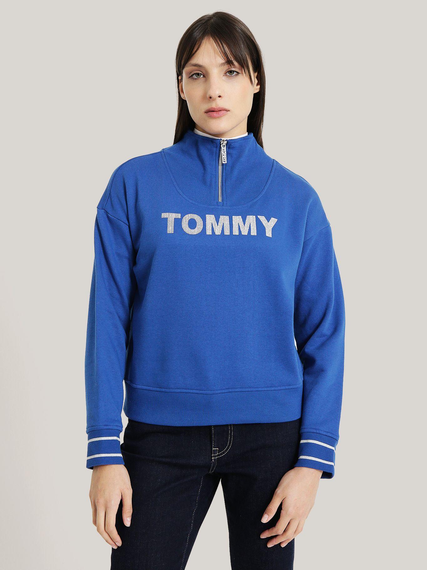 POLERÓN MEDIO CIERRE Y LOGO AZUL TBU TOMMY HILFIGER-0