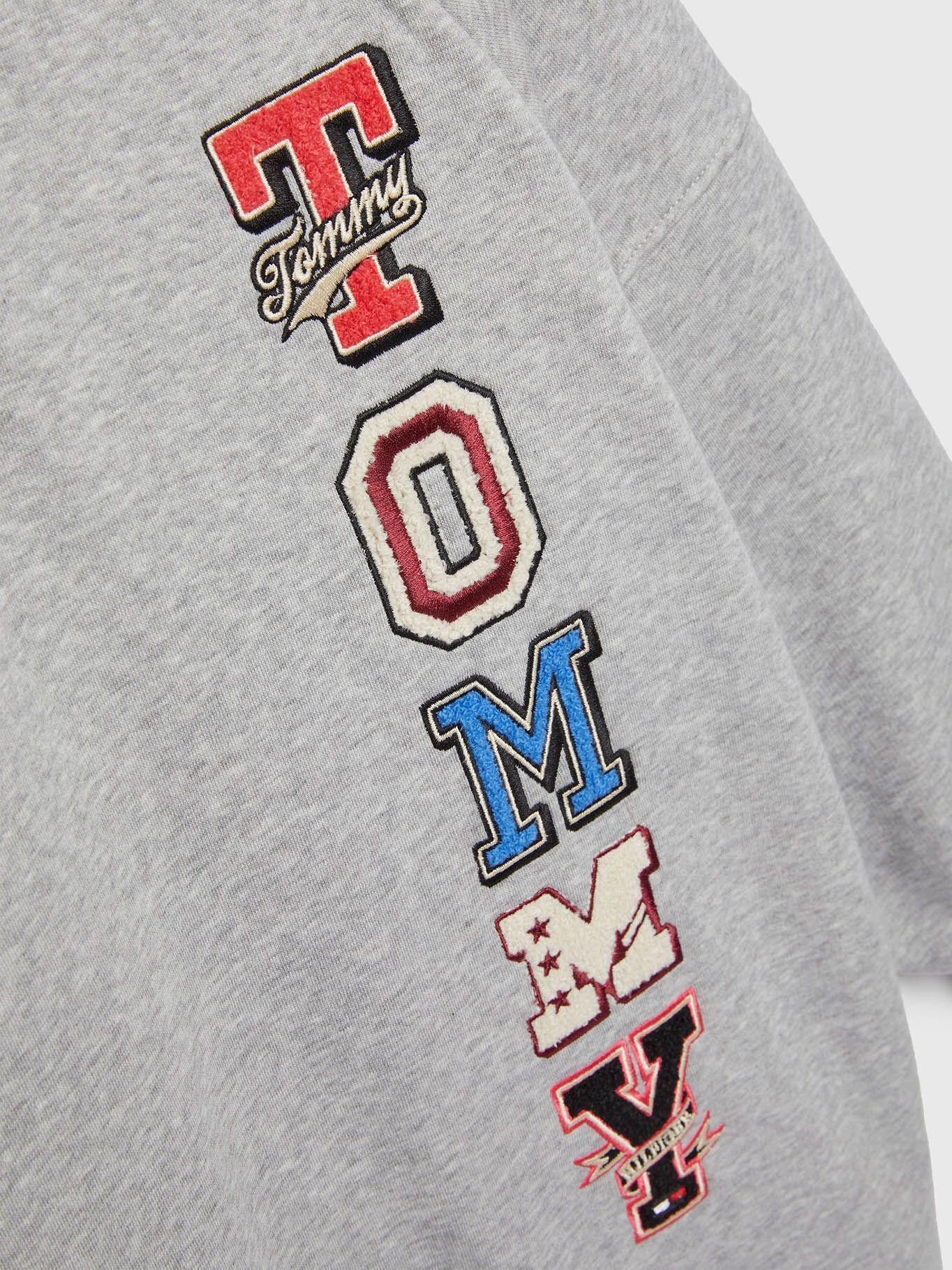 Vestido Relaxed Con Logo Bordado Gris Tommy Hilfiger-2