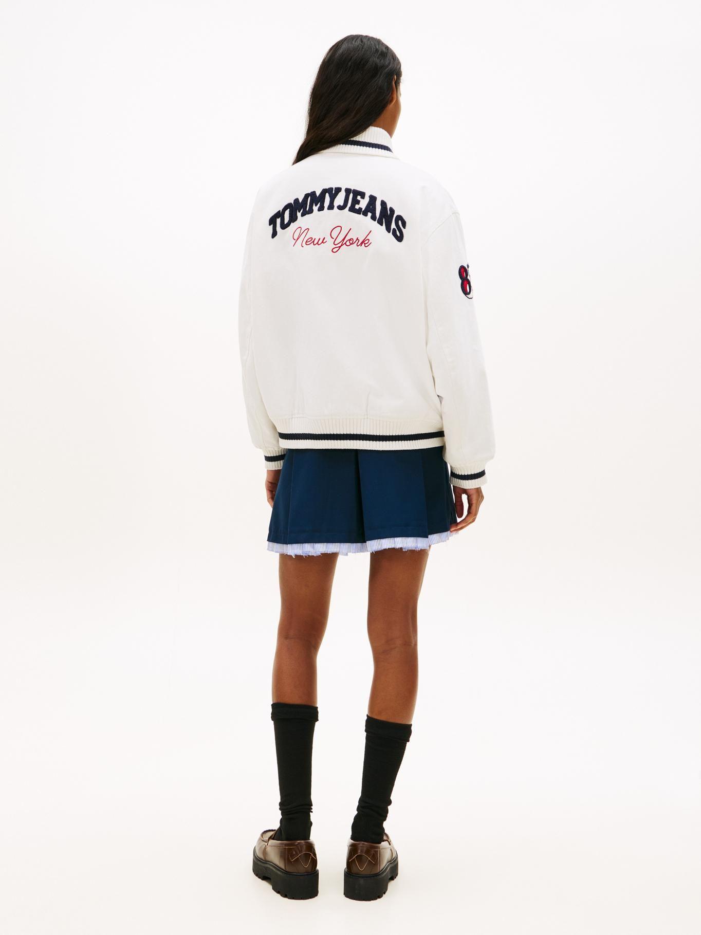 Chaqueta Varsity Oversize Con Logo-2