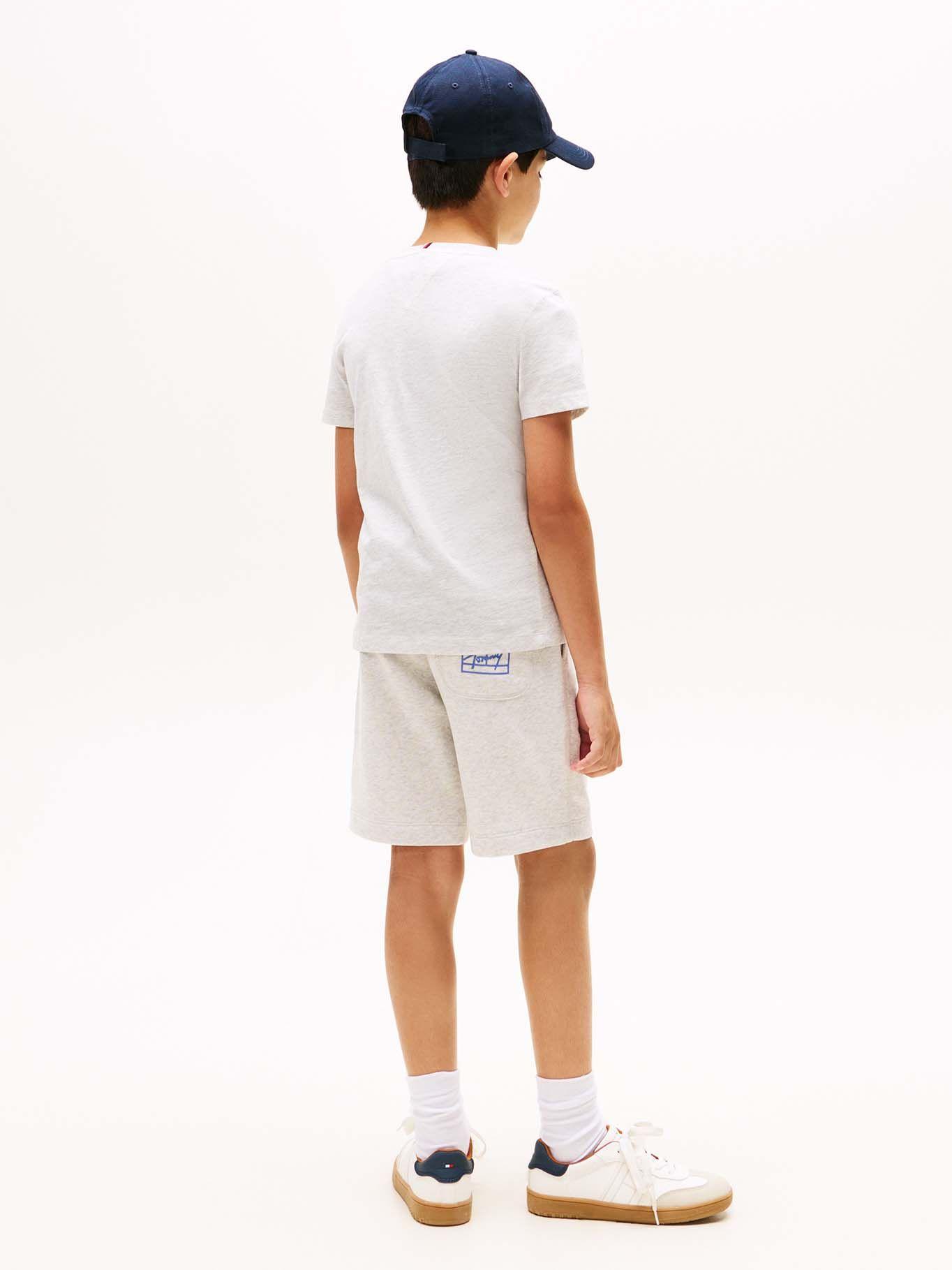 Polera Con Logo Varsity Gris Tommy Hilfiger-2