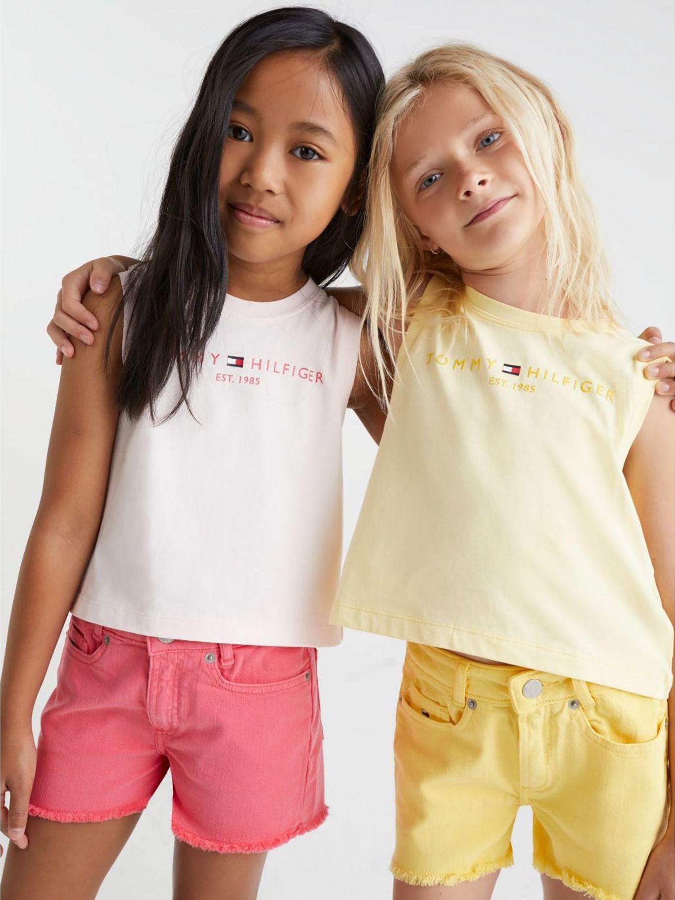 Polera Essential Sin Mangas Amarillo Tommy Hilfiger-3