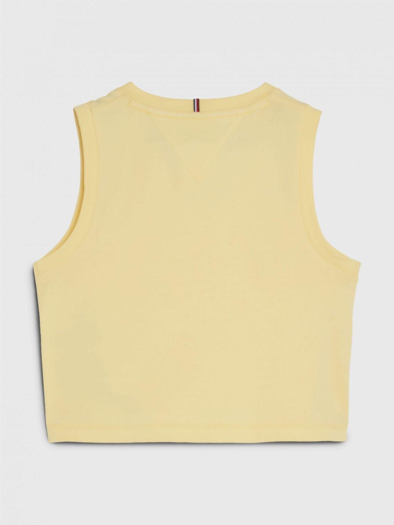 Polera Essential Sin Mangas Amarillo Tommy Hilfiger-1