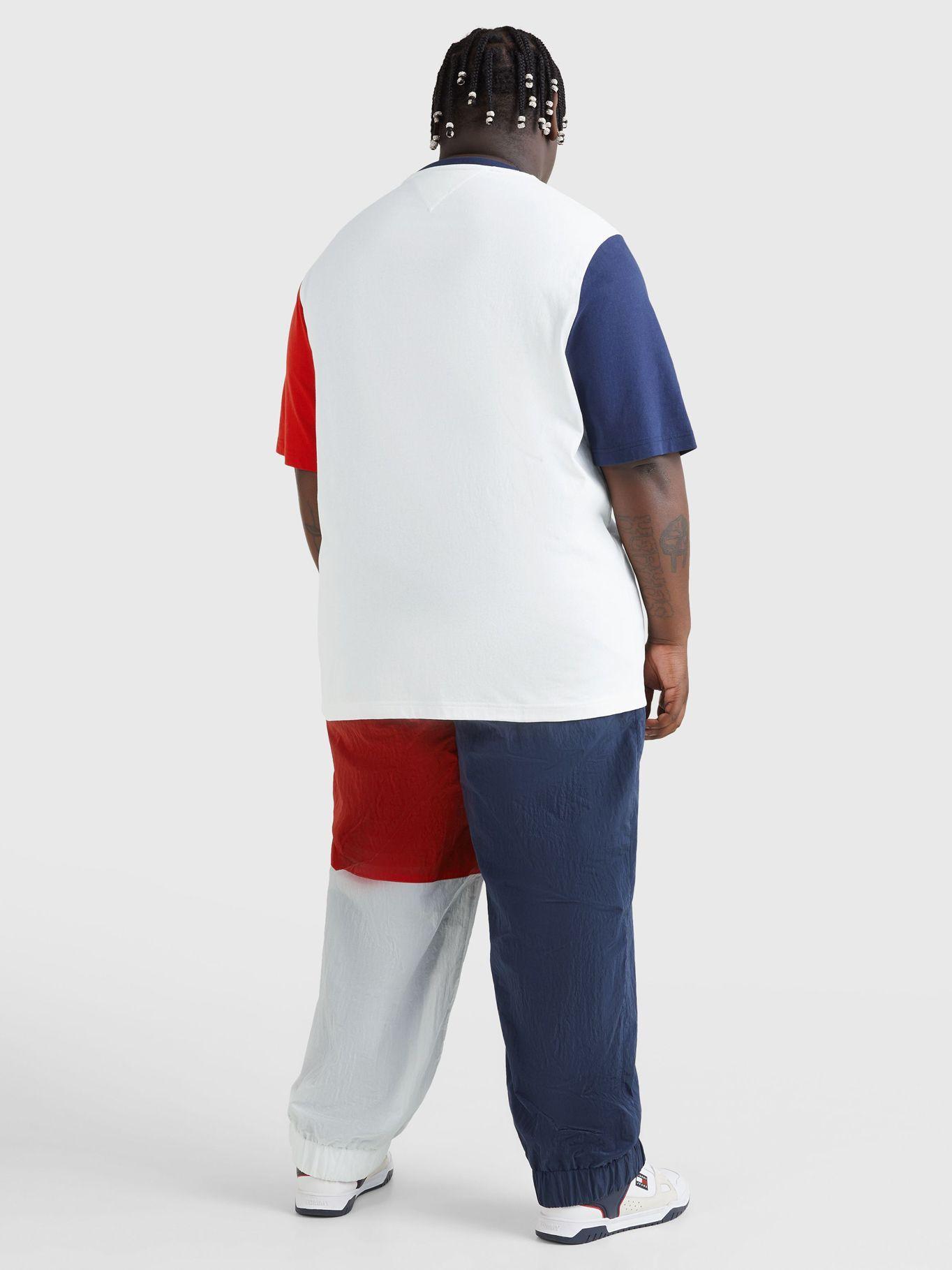 Polera Plus Archive Block Logo Blanco Tommy Jeans-2