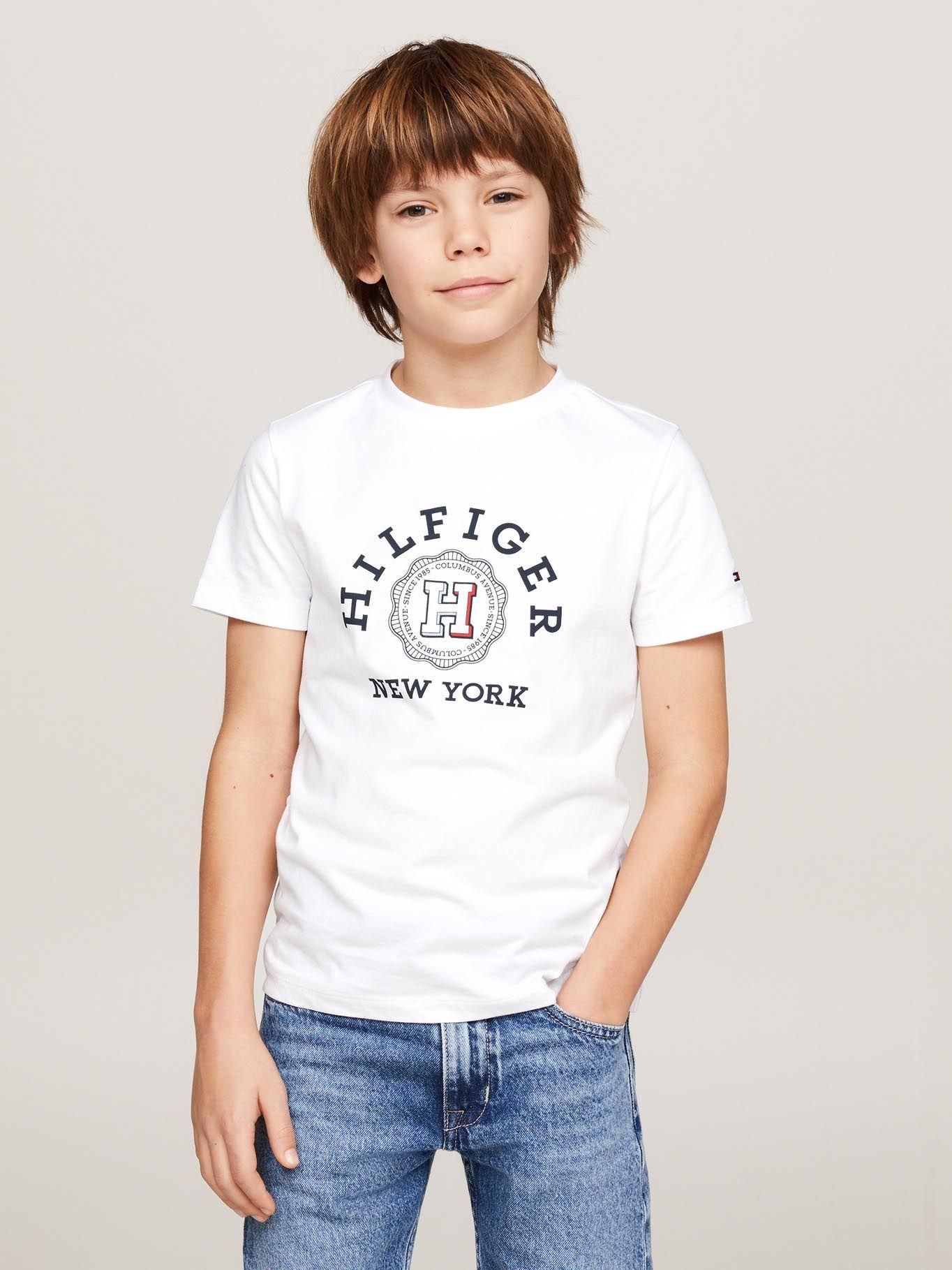Polera Con Monotipo Archive Blanco Tommy Hilfiger-0