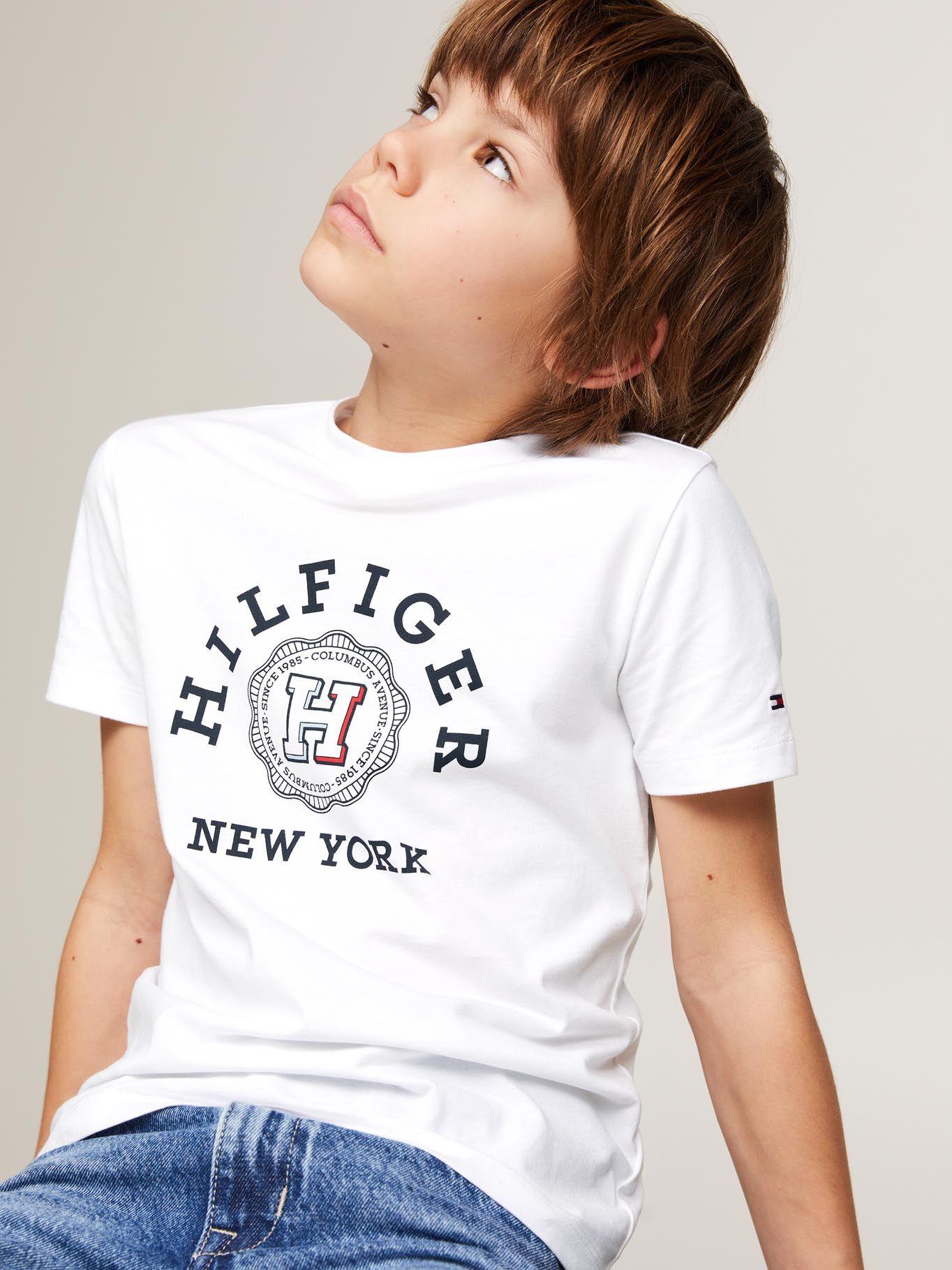 Polera Con Monotipo Archive Blanco Tommy Hilfiger-3